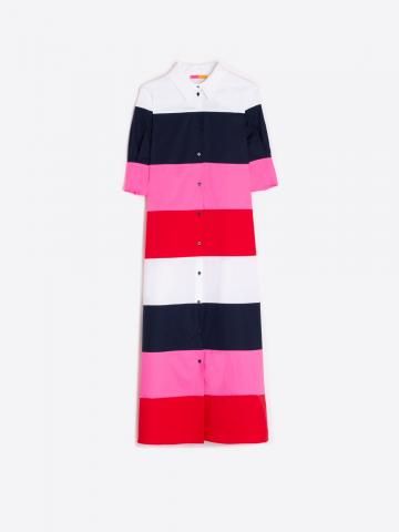 VILAGALLO 32539 LEA STRIPE DRESS